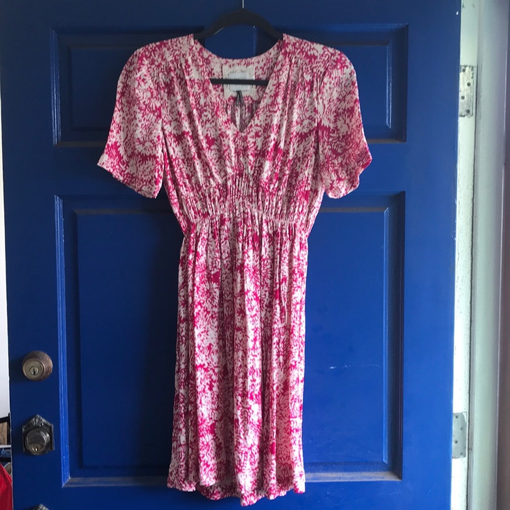 Anthropologie printed dress